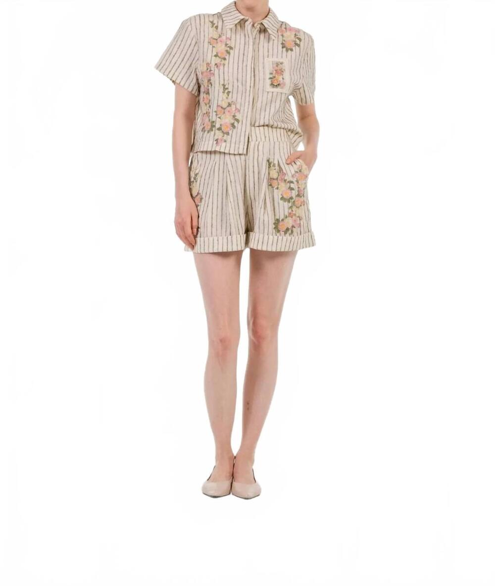 NEW AGUA BY AGUA BENDITA virtuoso button down shirt in paraiso